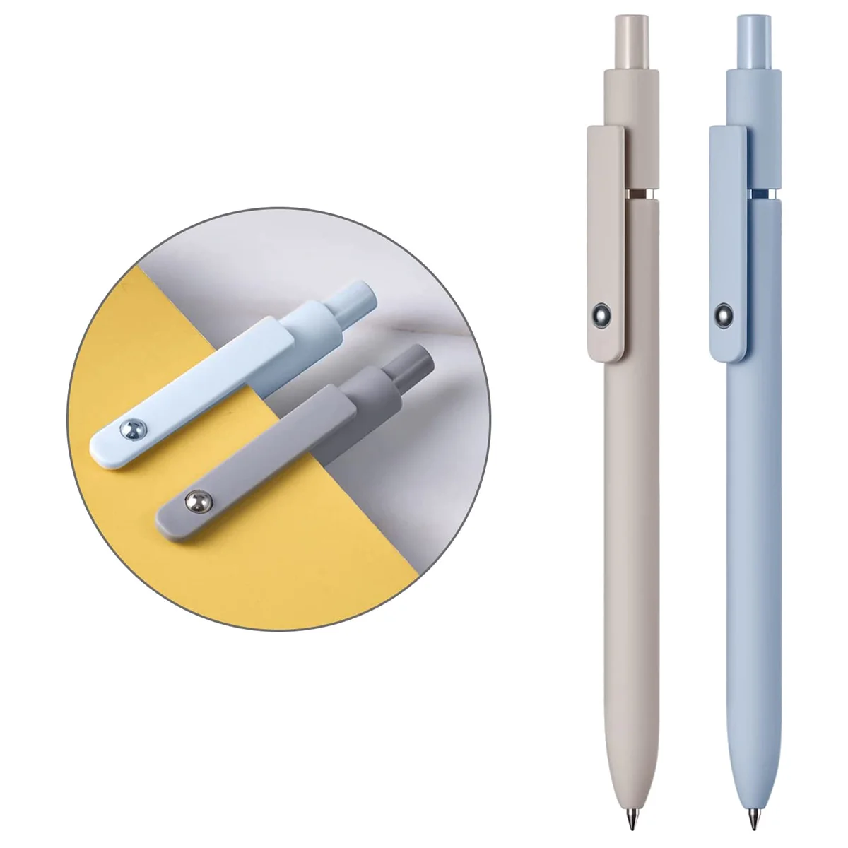 Morandi Vintage Color High Beauty Press Neutral Pen 0.5 Low Center of gravity Office Brush Question Black Pen
