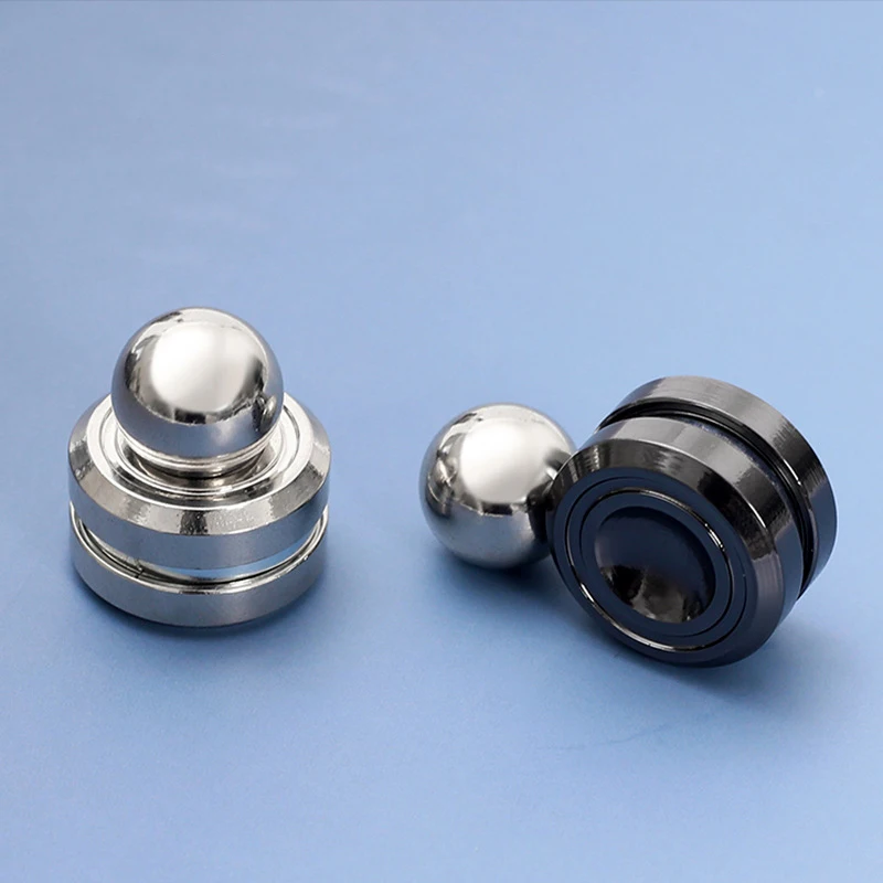 New EDC Metal Magnetic Gyroscope Simple Children's Puzzle Toy Fingertip Gyro Toy Decompression Fidget Mini Satellite Adult Gift
