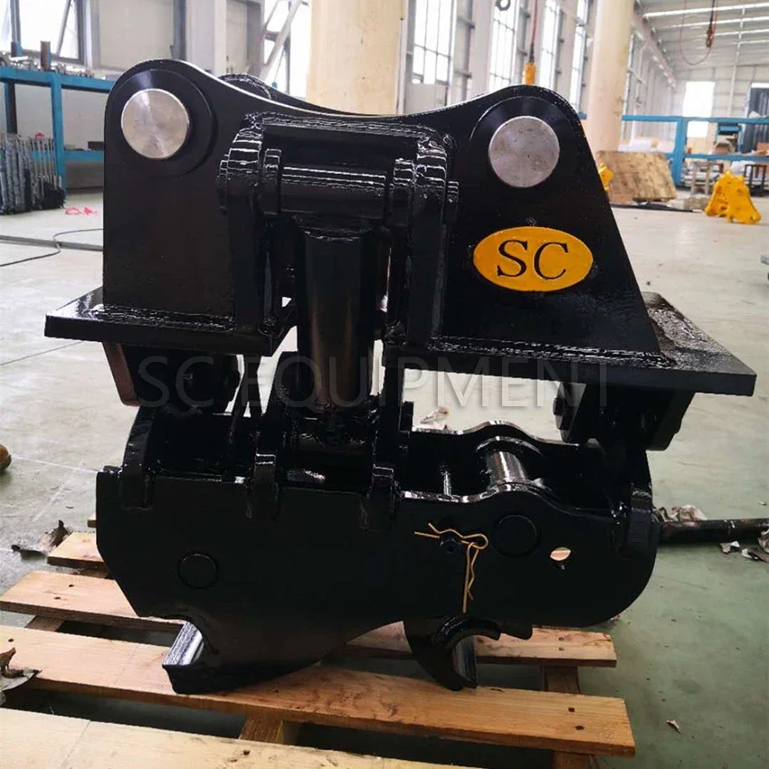 tilt quick connect device for mini excavator with 180 degree tilt angle
