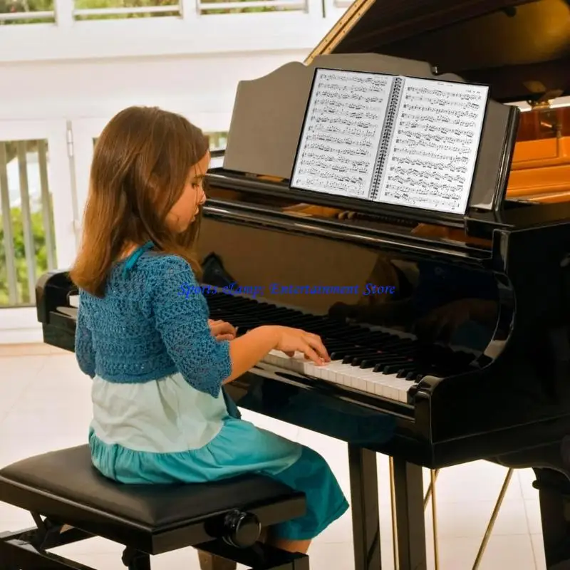 G7NF Waterproof Performances Piano Sheet Music Clip Expanded Piano Replays Folder