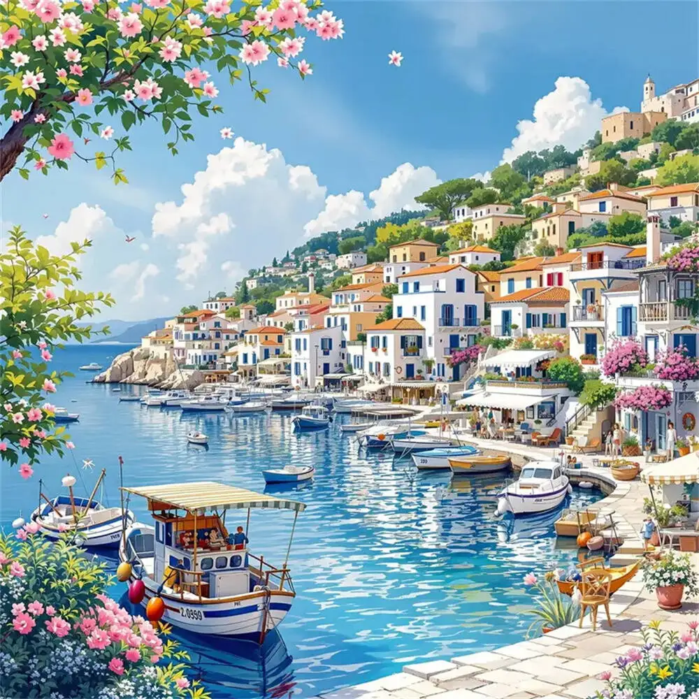 

Пазл «Прибрежный дом» (1024 элемента) – увлекательная семейная игра для игровой комнаты, спальни, домашнего декора, подарок