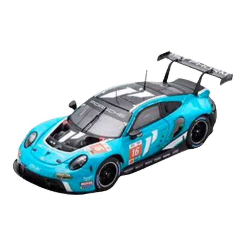 Spark Porsche 911 RSR-19 #56 Tyrannosaurus Rex #86 2023 Le Mans Racing 1:64 Diecast alloy model Collection Presents for children