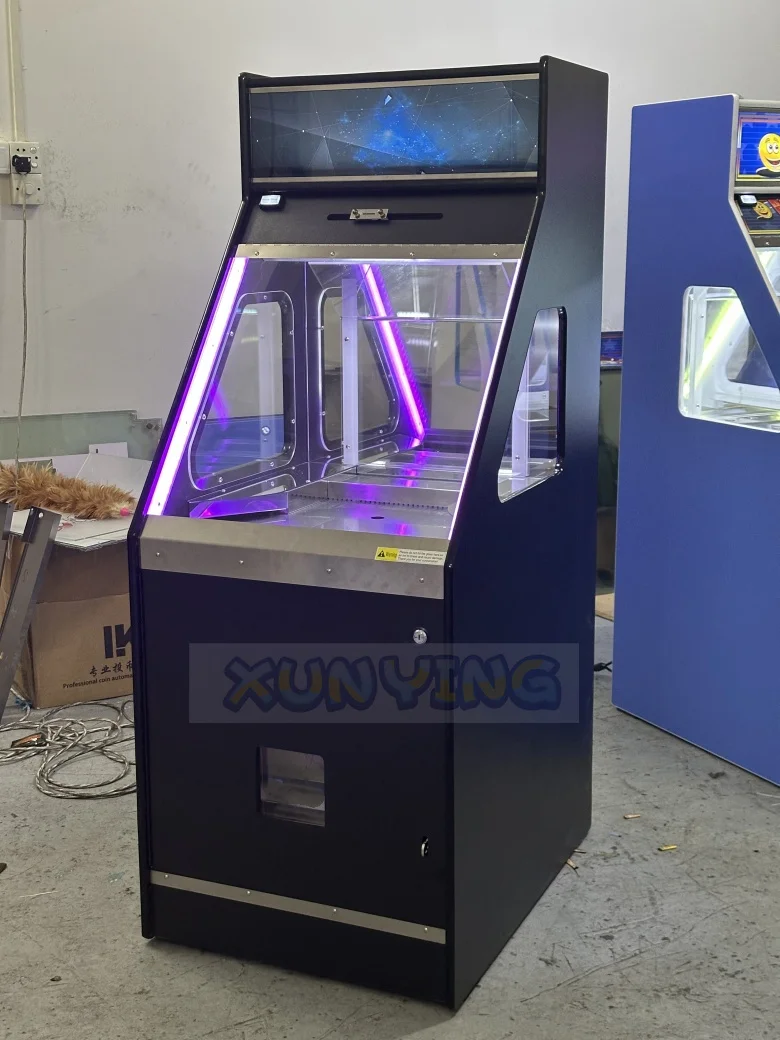 Hot Sale Metal Adult Coin Pusher Vending Game Machine Plastic Token With Ticket Dispenser for Sale Trade