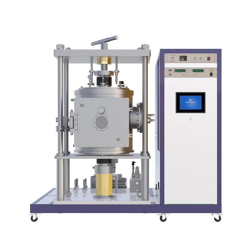 Lab 30T 1600C function ceramic pressing Vacuum Hot Press furnace preparing high-peormance ceramic material