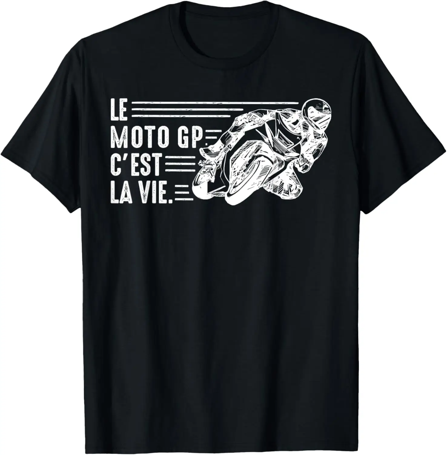 

Футболка с байкерским юмором Moto GP is life Motorcycle gp Racing Motorcycles