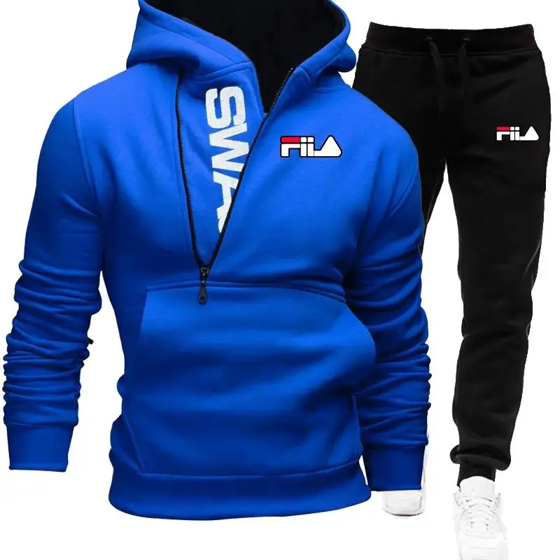 Sweatshirt and Pants Set Man Clothes for Men Sports Sets Mens Fashion Suits New Two Piece Men\'s Tracksuit Autumn Clothing