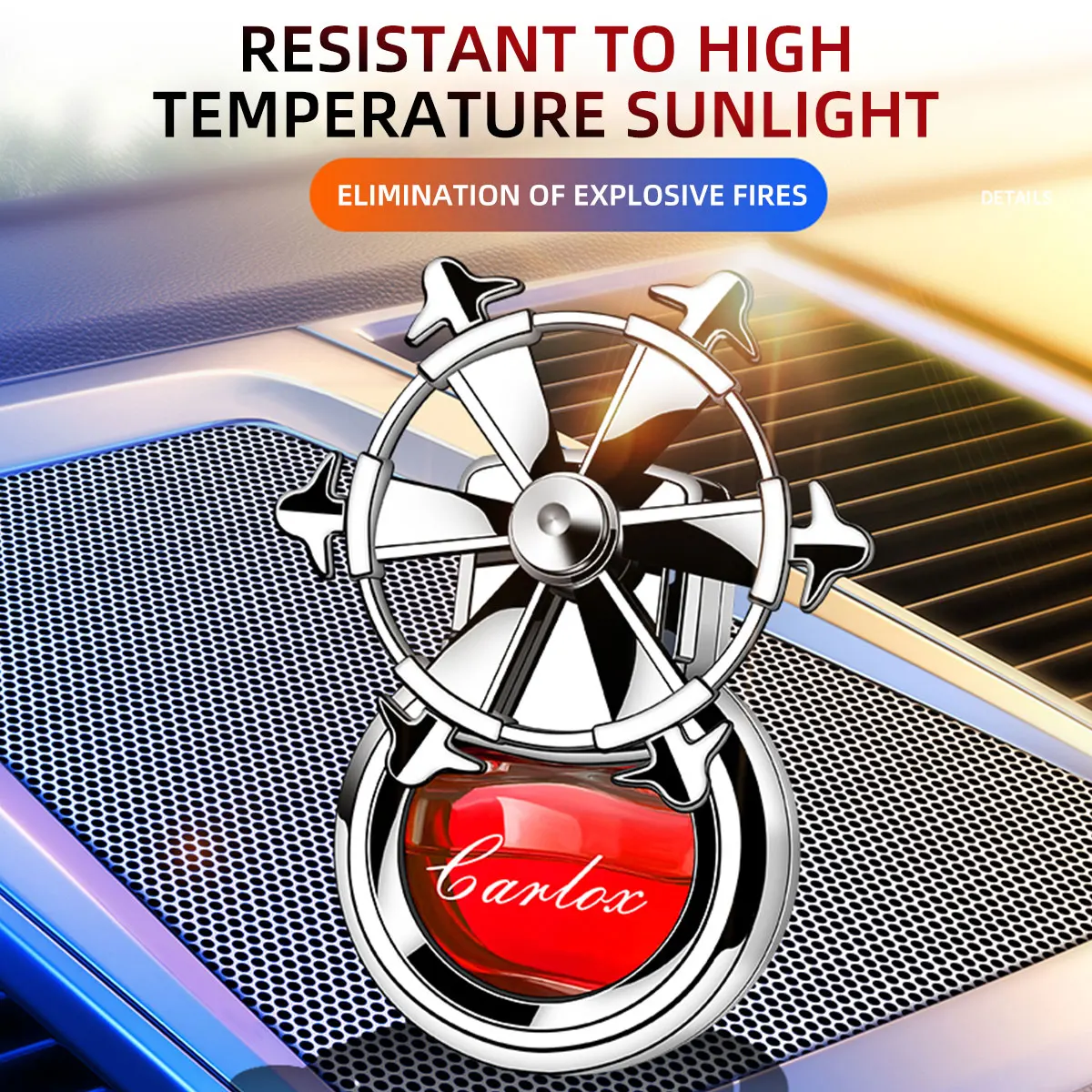 Car Mounted Perfume Car Air Vent Fragrance Air Outlet Liquid Aromatherapy Car Decoration Fragrance Car Lasting Fragrance - view 4