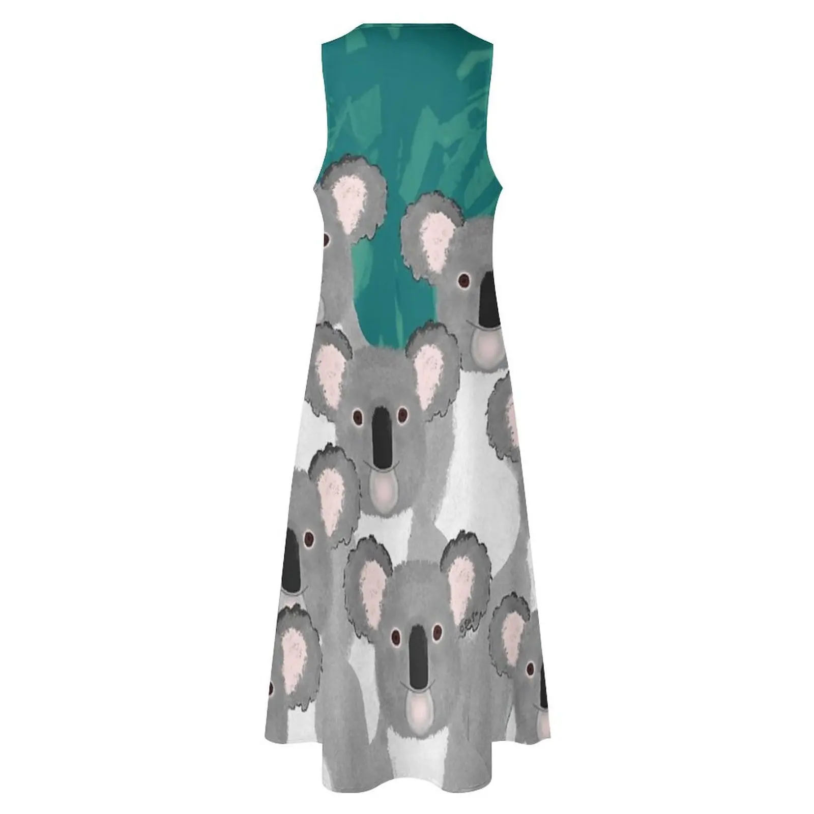 Koalas vestido largo vestidos para mujer 2025 ropa de mujer vestidos de cóctel vestido de mujer elegante de lujo