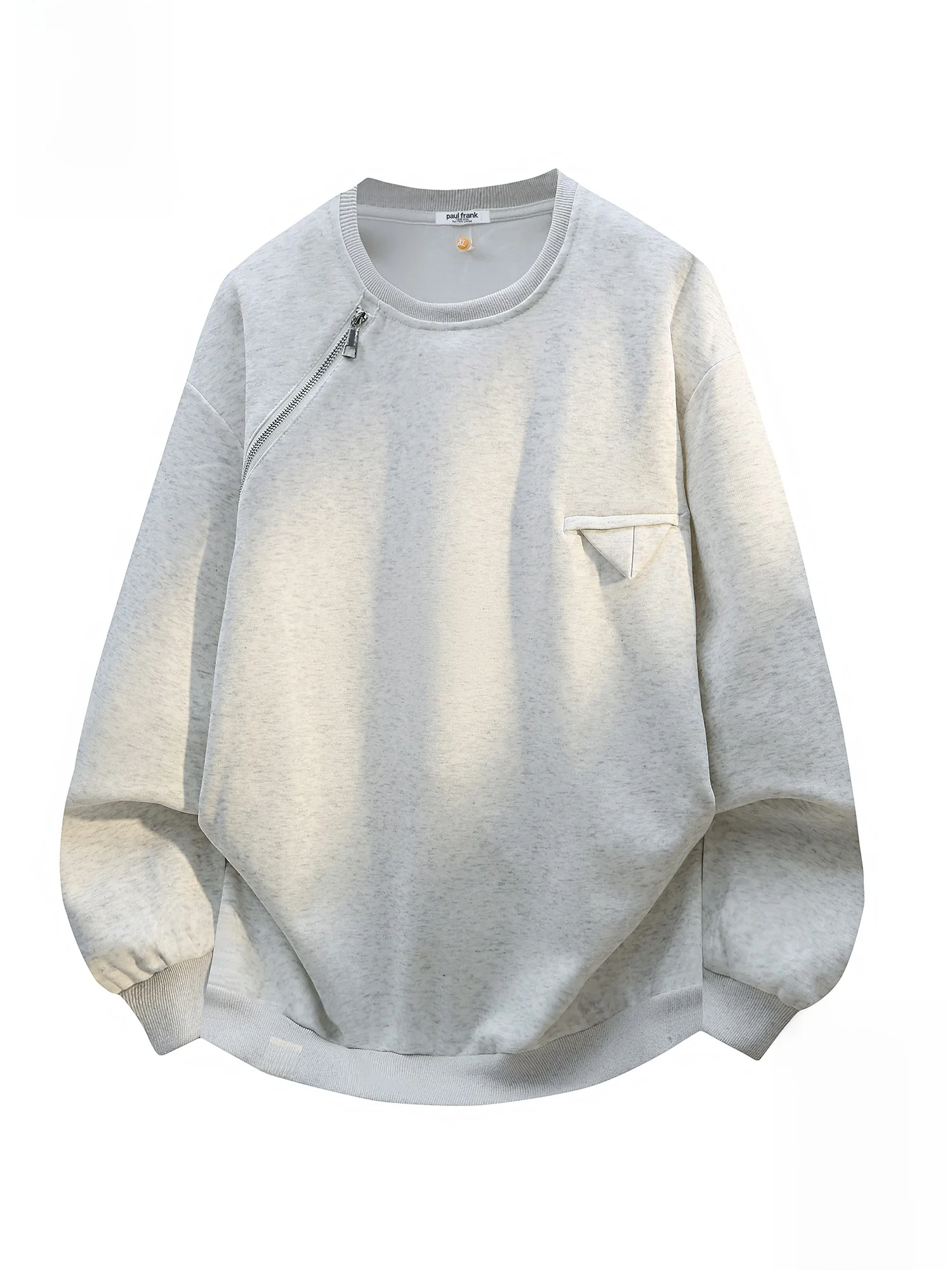 

PaulFrank Spring Casual Loose Sweatirt Men's New Design round Ne Trendy Brand Comfortable Long Sve Polyester Cotton Blend