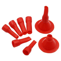 Buse de Calfeutrage pour Colle de Verre, Outil de Mastic pour le Sol de la Maison, les Fenêtres, Embout de Colle de Remplissage, Outils de Construction, 8 + 2 Pièces