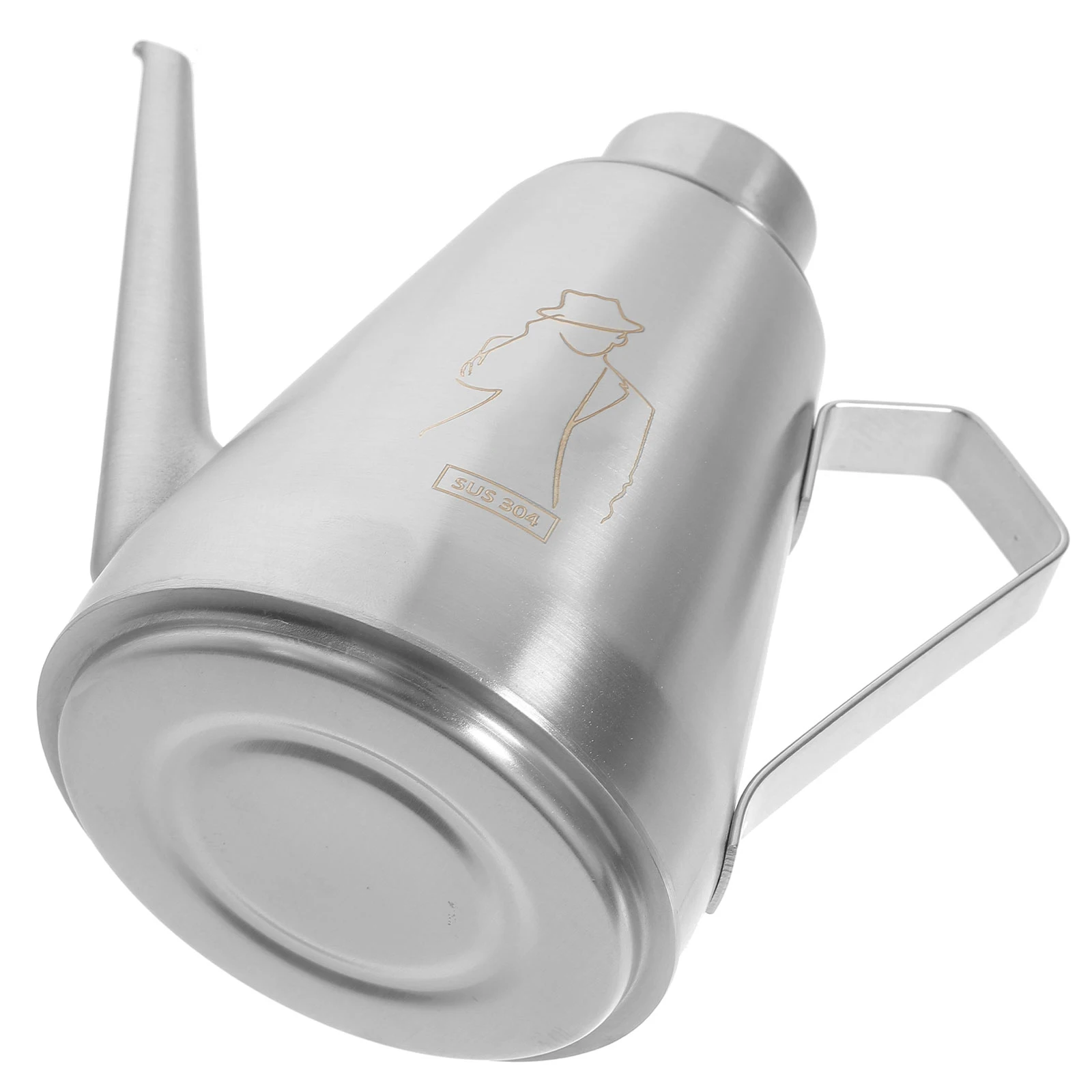 

Диспенсер из нержавеющей стали, 450 мл, кухонный графин для специй, бутылка для соевого соуса, металлическая бутылка для приправ, кувшин для масла в японском стиле для