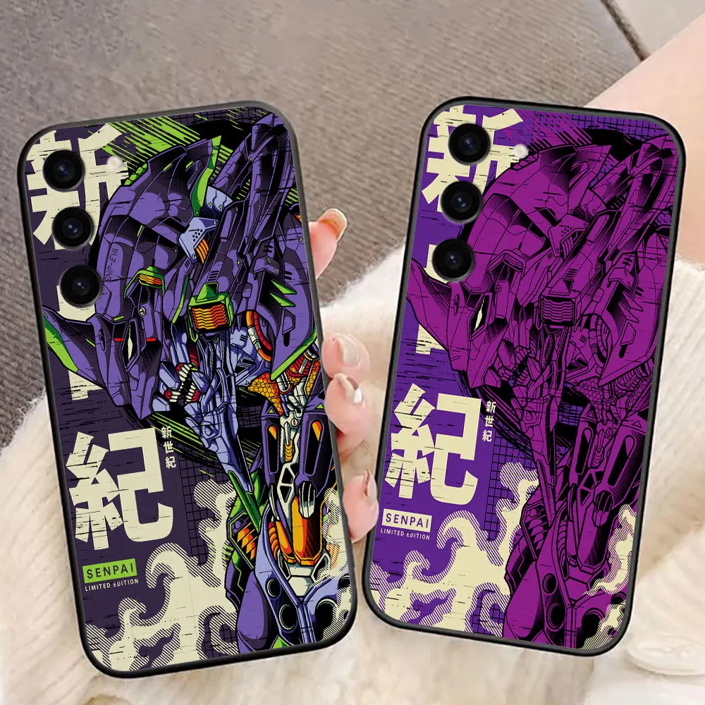 Чехол для телефона N-Neon G-Genesis E-Evangelion 01 02 для Samsung Galaxy S26 S25 EDGE S24 S23 S22 S21 S20 FE S10 Ultra PLUS LITE