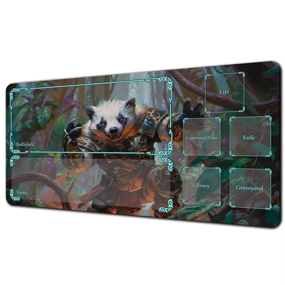 Spelspecifiek magisch gamepad kaartspelblok en regionale fantasie Squirrel Warrior mtg gamepad Commandant battle
