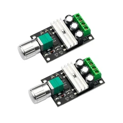 2 Pack 6V 12V 24V 28V 3A 80W 1203BB DC Motor Speed Controller PWM Speed regolabile reversibile Motor Driver Switch retromarcia