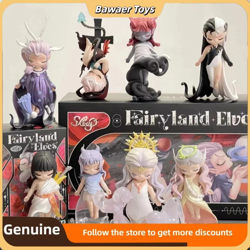 

Genuine Product Sleep Elves Series Blind Box Mystery Box Cute Figure Collectible Toy Desktop Decoration Gift For Birthday Party