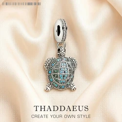 Charm Pendant Green Tortoise,Jewelry For Women Men Spring New Gift 925 Sterling Silver Faithful Companion