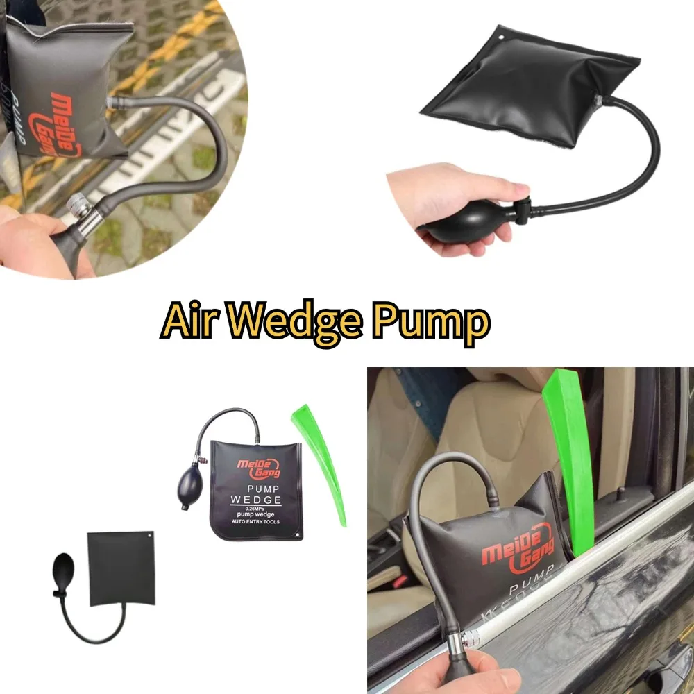Car Door Open Tool For Key Lock Out Emergency Tool Kit Unlock Air Pump Air Pump Bag Wedge Cushion Automotive Car Inflatable Shim