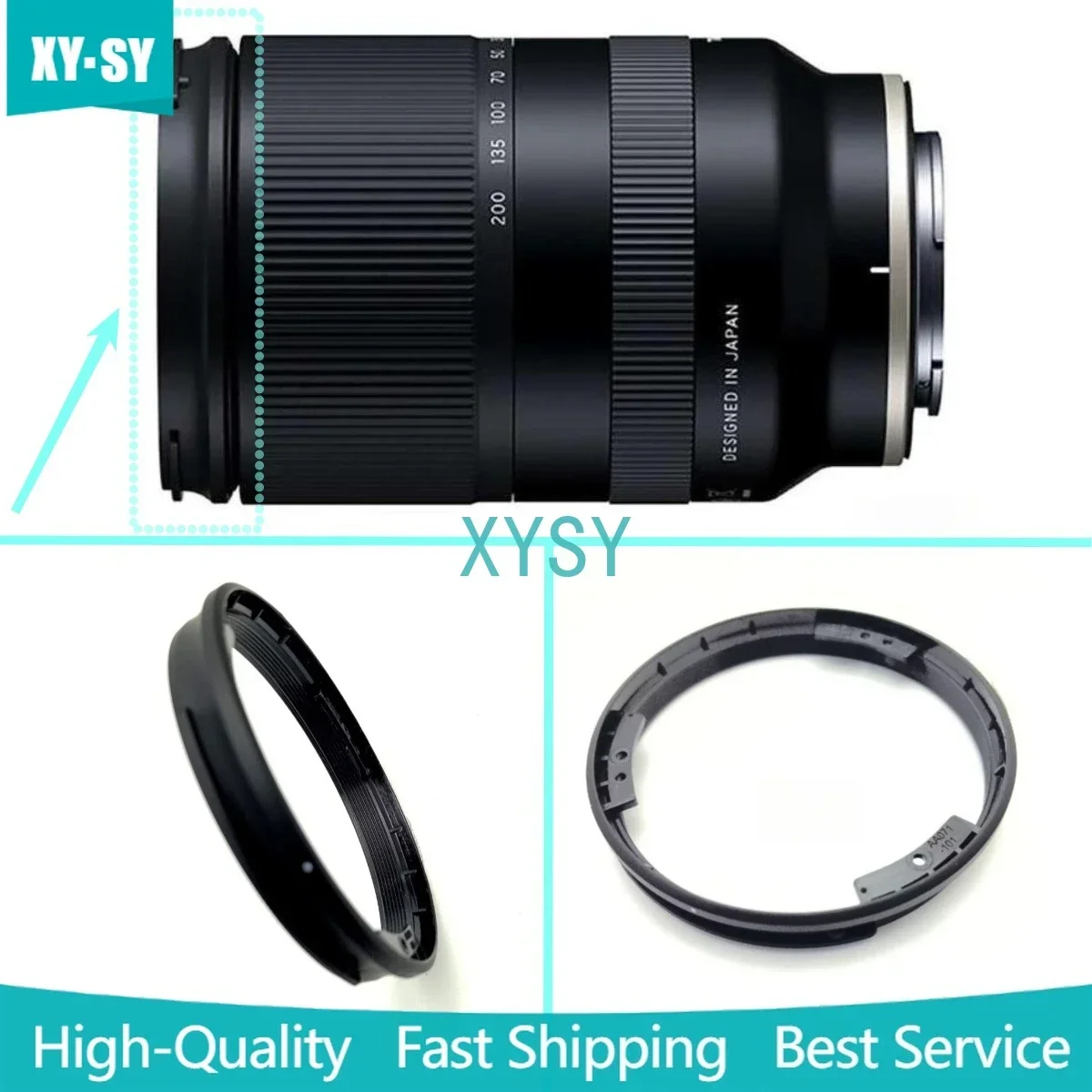 Новое переднее фильтрующее кольцо UV 28-200 мм для Tamron 28-200mm f/2.8-5.6 Di III RXD A071, фиксированная трубка-бленда, часть объектива