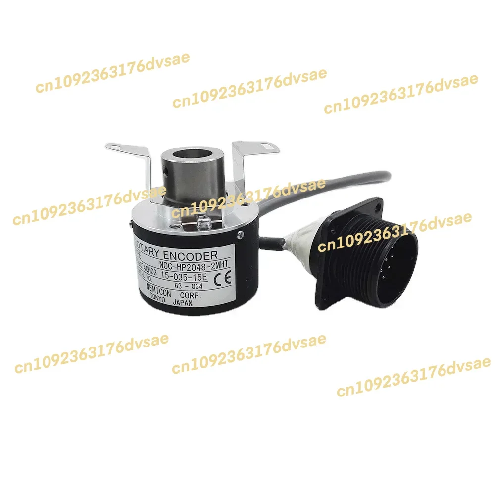 

NOC-HP2048-2MHT 2MHC 2MD 2048 PPR Optical 15mm Hollow Shaft Incremental Encoder