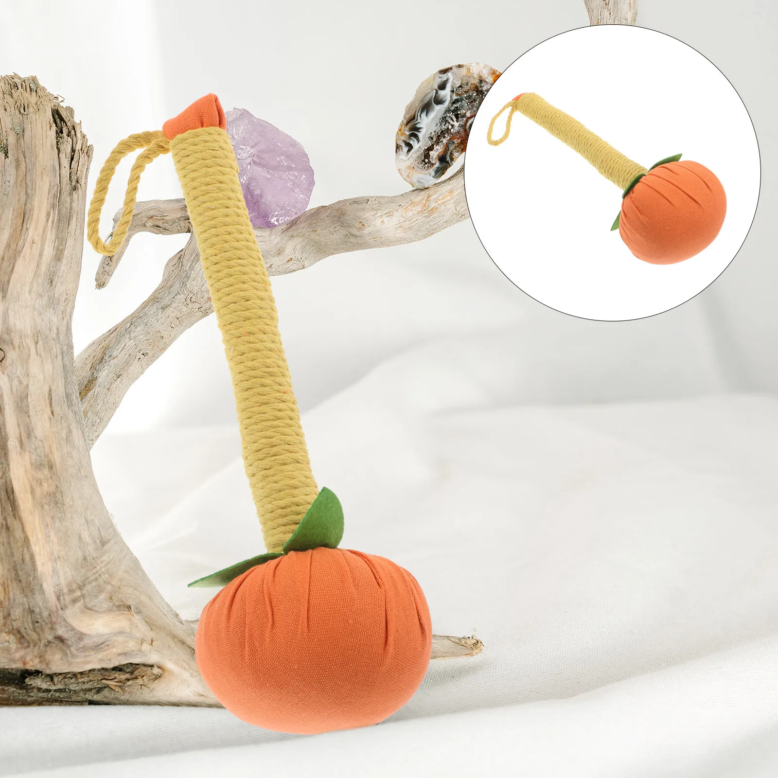 

Colorful Persimmon Silicone Massage Hammer Handheld Full Body Massager for Back Neck Shoulder Waist Muscle Tension Relief