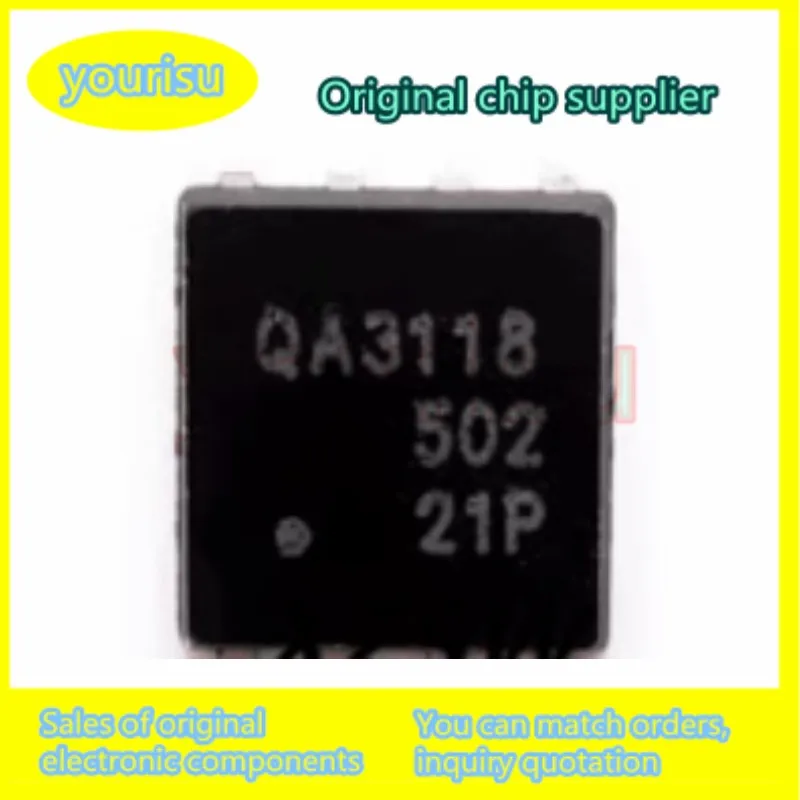 2Pcs/Lot QA3118M6N Silk screen QA3118 field effect transistor MOS package UQFN8 dual N-channel 30V 63A