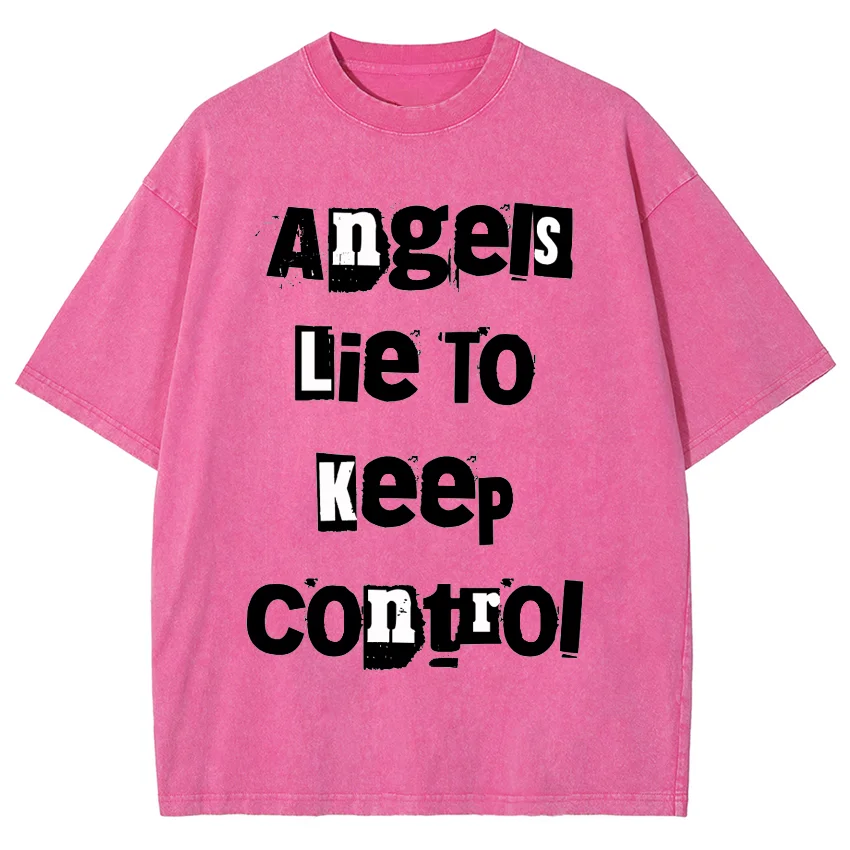 Stylish Simple Letter Print T-Shirt High Gram Weight Round Neck Shoulder Pullover Designer New Trendy Short Sleeves