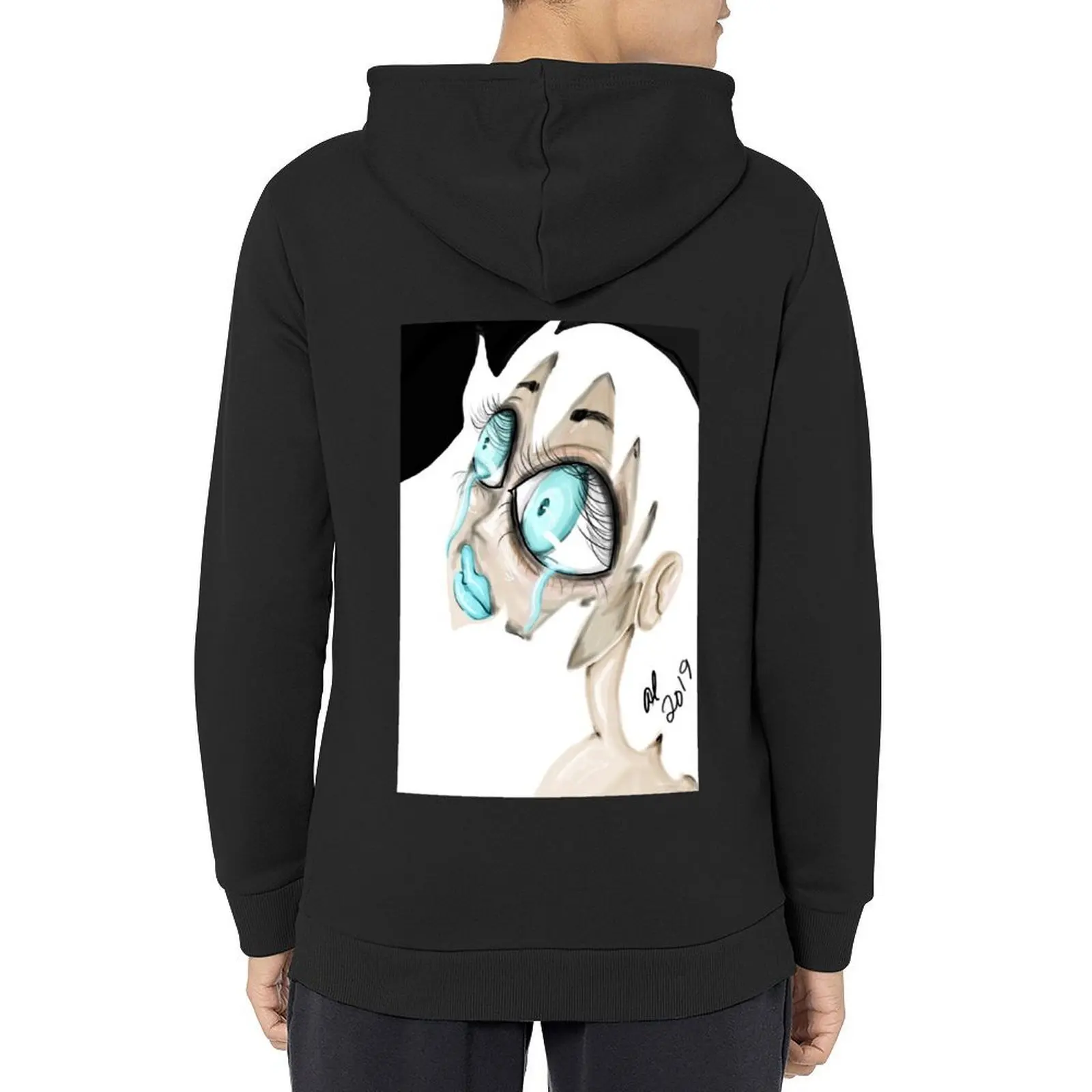 

Don't Cry Hoodie aesthetic clothing male clothes anime clothes mens clothing tracksuits