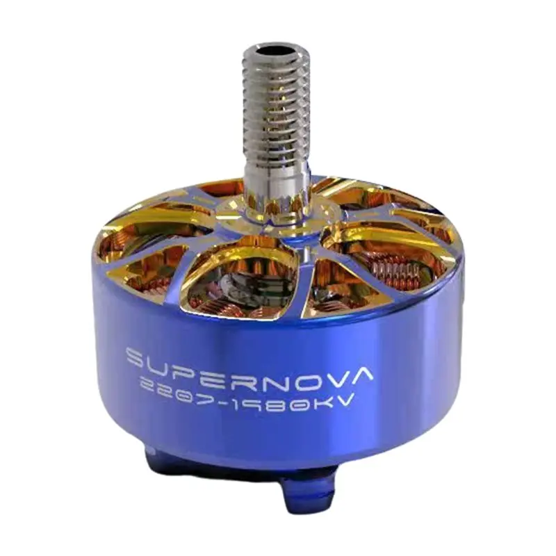 

【РЕКОМЕНДУЕМ】Бесколлекторный двигатель Supernova 2207 1980KV 6S LIPO для радиоуправляемых FPV-дронов, запчасти для DIY-сборки, 5 дюймов