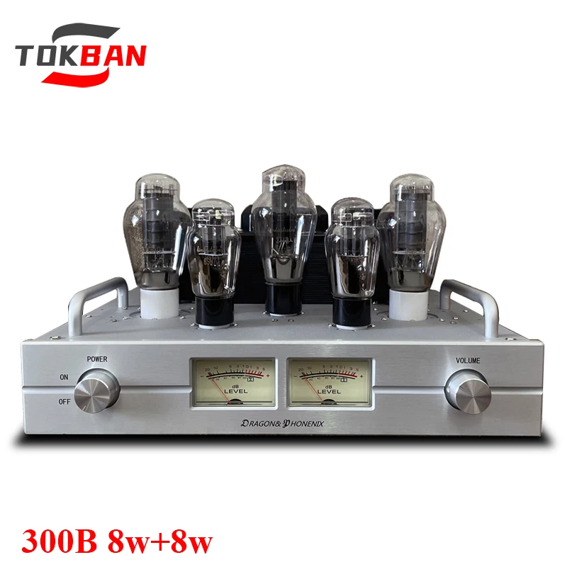 TOKBAN 8W * 2 300B Kit amplificatore valvolare Prodotto finito fai da te Opzionale Ad alta potenza Bluetooth 5.0 Amplificatore HIFI Audio