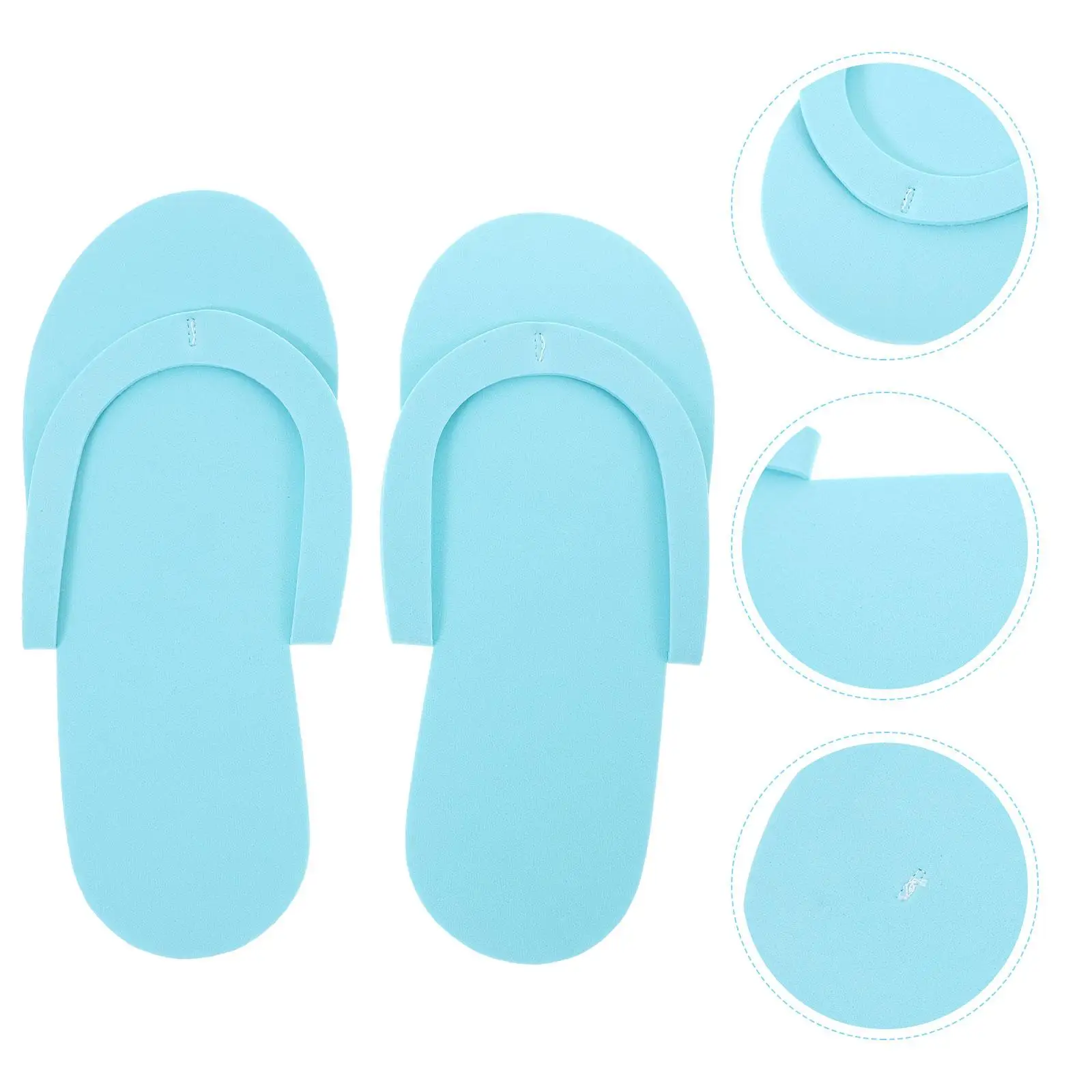 Wegwerppantoffels van EVA-schuim voor salon thuisgebruik Lichtgewicht zachte bulk Zomervoeten Bruid Gast Spa