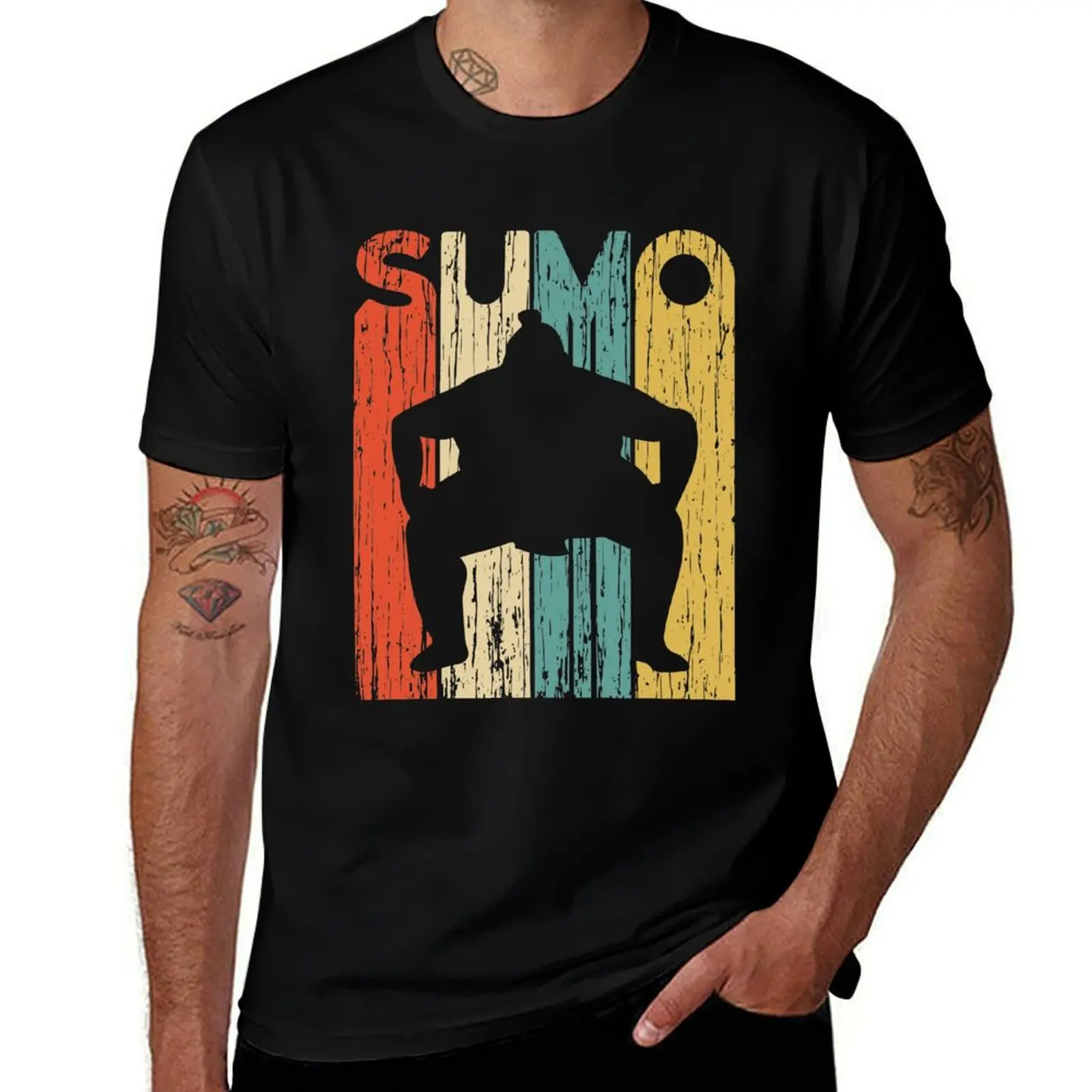 

Sumo Wrestler T-Shirt t shirt man designer t shirts with prints t shirts for man cotton funny T-Shirt