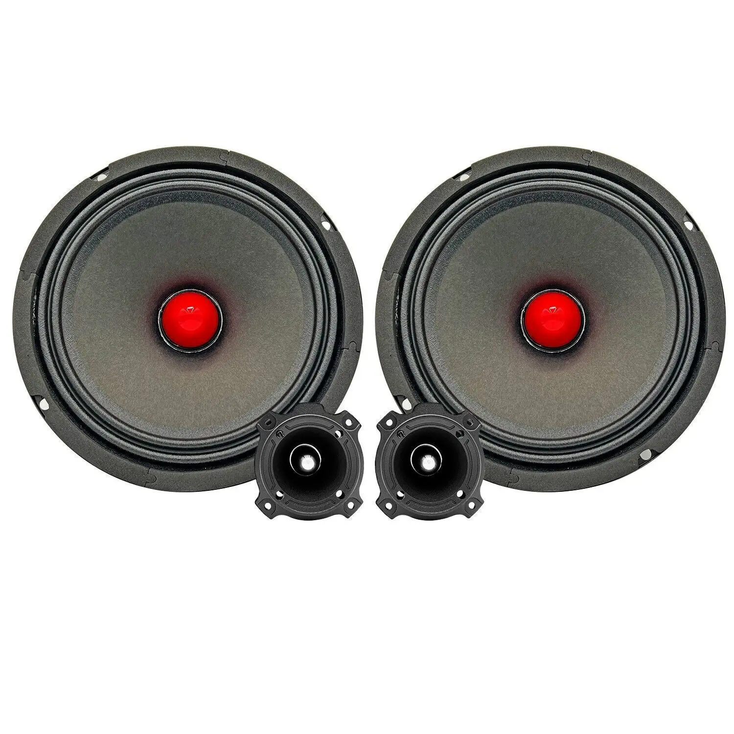 

Replacement 6.5" Inch Mid-Range Pro Audio Car Speakers 1600W Max 4 Ohms 2.8" Super Tweeter 2 Pieces Model D0100H7IJ86