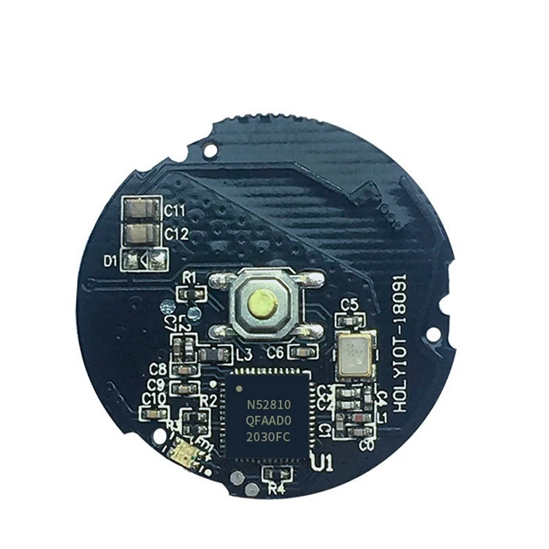 NRF52810 Bluetooth 5.0 Low Power Consumption Module Beacon Indoor Positioning White,41.5 X 31.5 X 10Mm-A50M