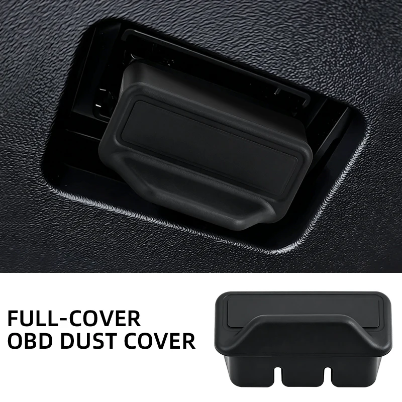 OBD Port Protective Cover Dustproof Diagnostic Connector Caps For Automotive Sedan Truck SUV Van RV Vehicle Accessories