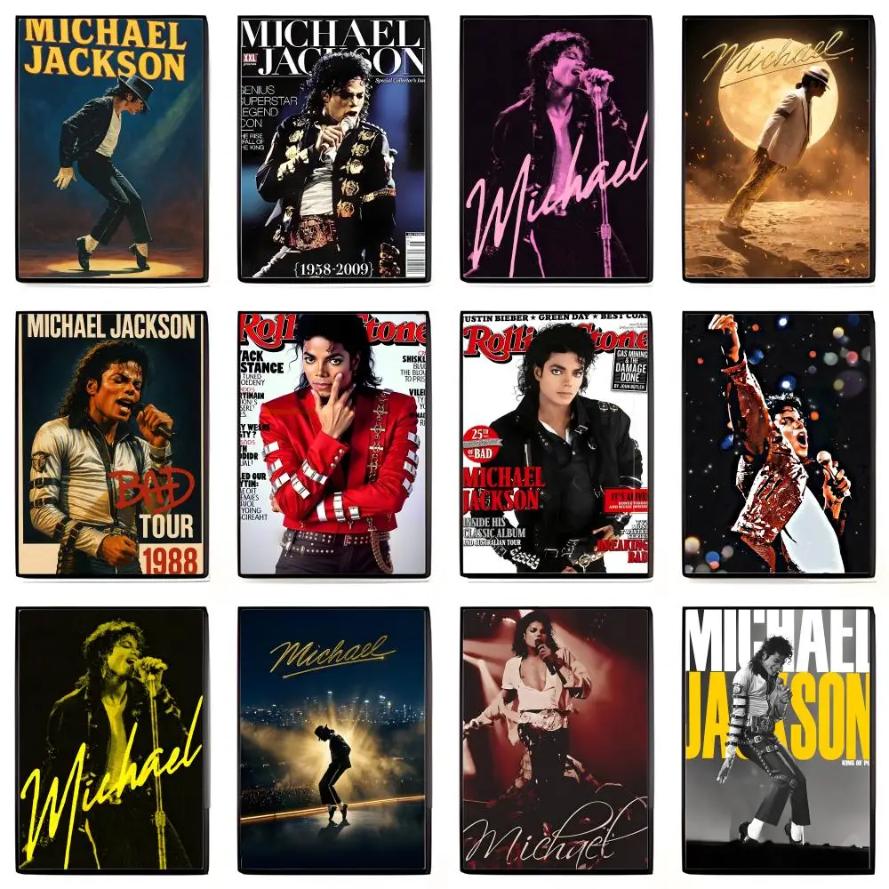 The King of Pop Michael Jackson MJ Poster High-definition Art Sticker Self Adhesive Waterproof Home Decoration