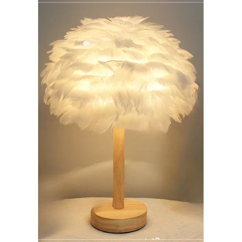 Scandinavian Style Table Lamp, Warm, Romantic Decoration, Bedroom, Bedside