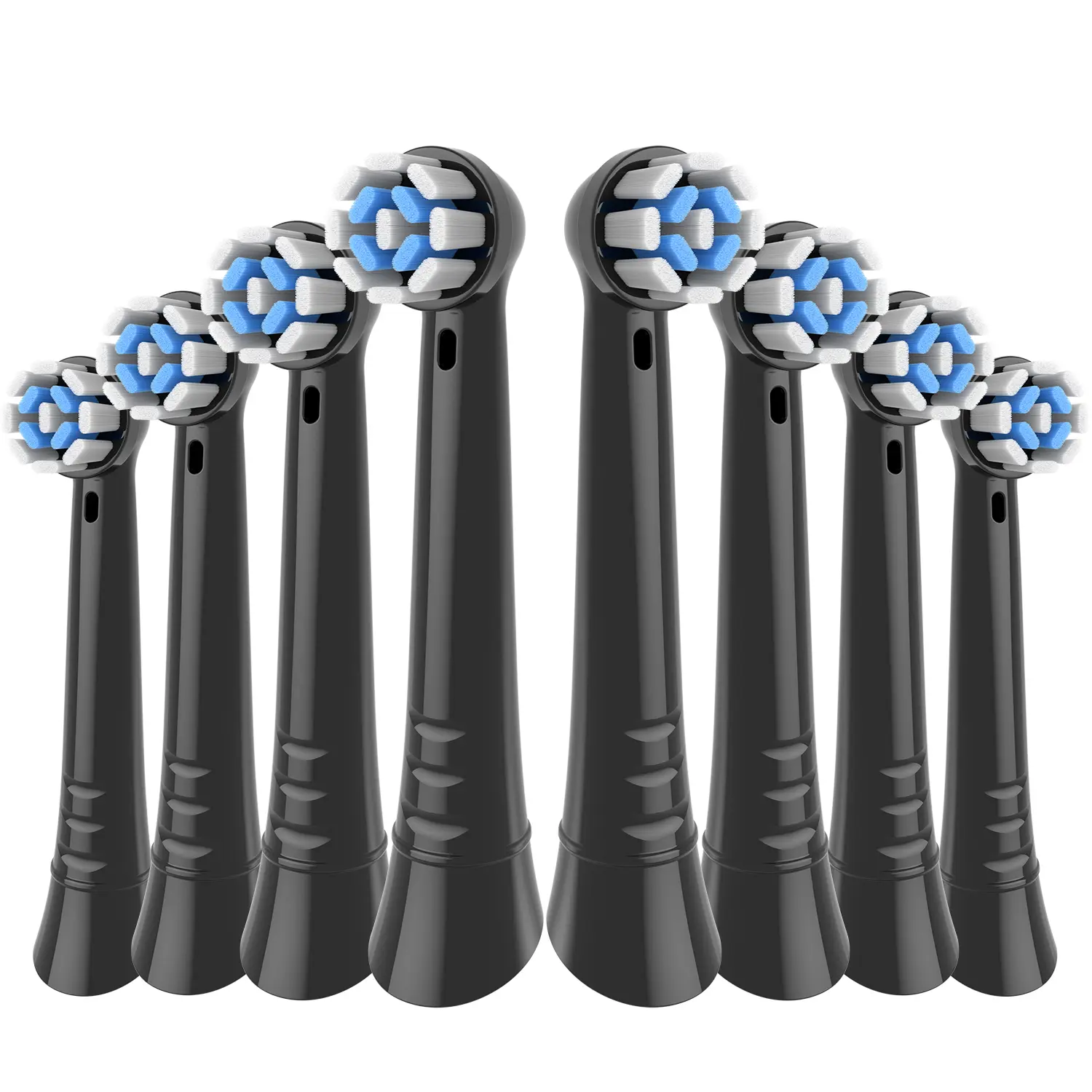 Pacote com 4/8/12/16 cabeças de escova de dentes de reposição compatíveis com Oral B iO, cabeças de escova para Oral-B iO séries 2/3/4/5/6/7/8/9/10/7G