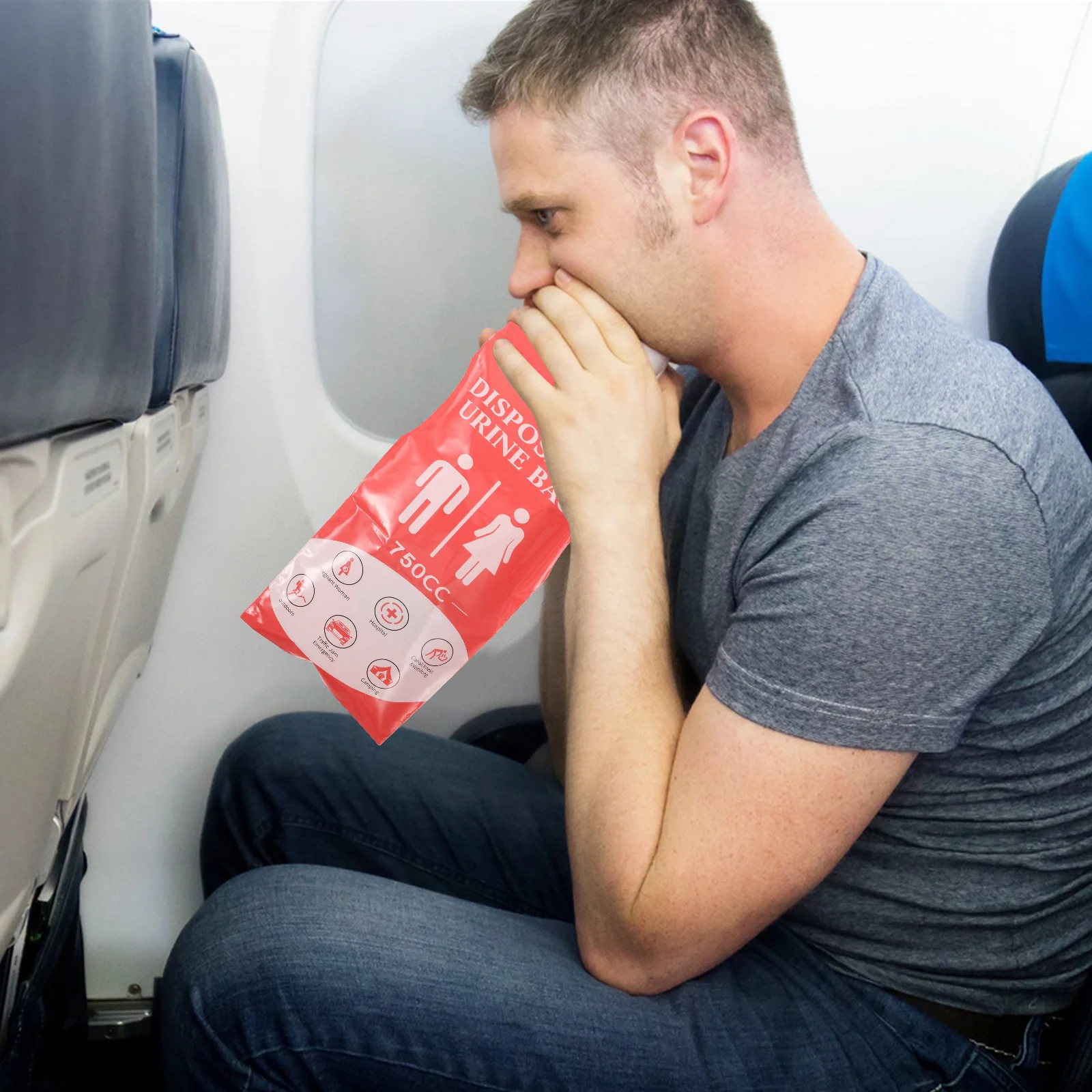 

4pcs Portable Urinal Bags Disposable Travel Pee Bags For Emergency Camping Outdoor Road Trip Compact Design Safe Material