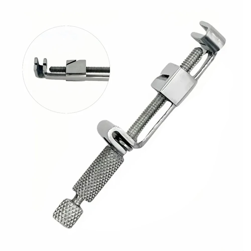 Technician Adjustable Strip Holder Clamp with Screw Lock for Laboratory Bench Work, Model Making and Thin Metal Band Positioning