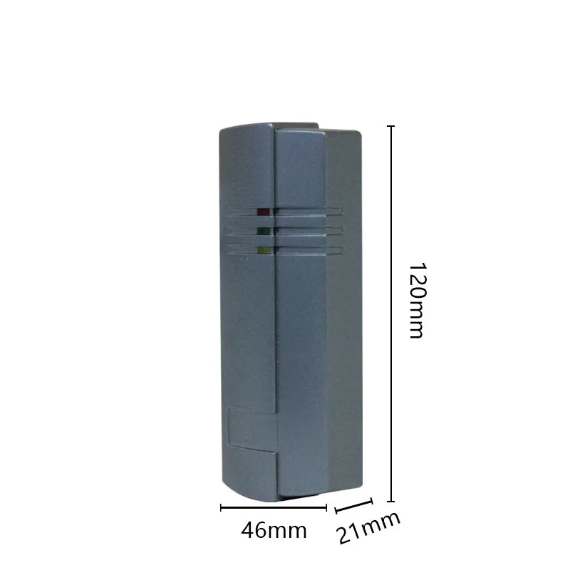 13.56Mhz Wiegand 26 34 IP68 Impermeabile RS232 RS485 Lettore di schede UART Scheda IC di prossimità Lettore di controllo accessi RFID senza contatto