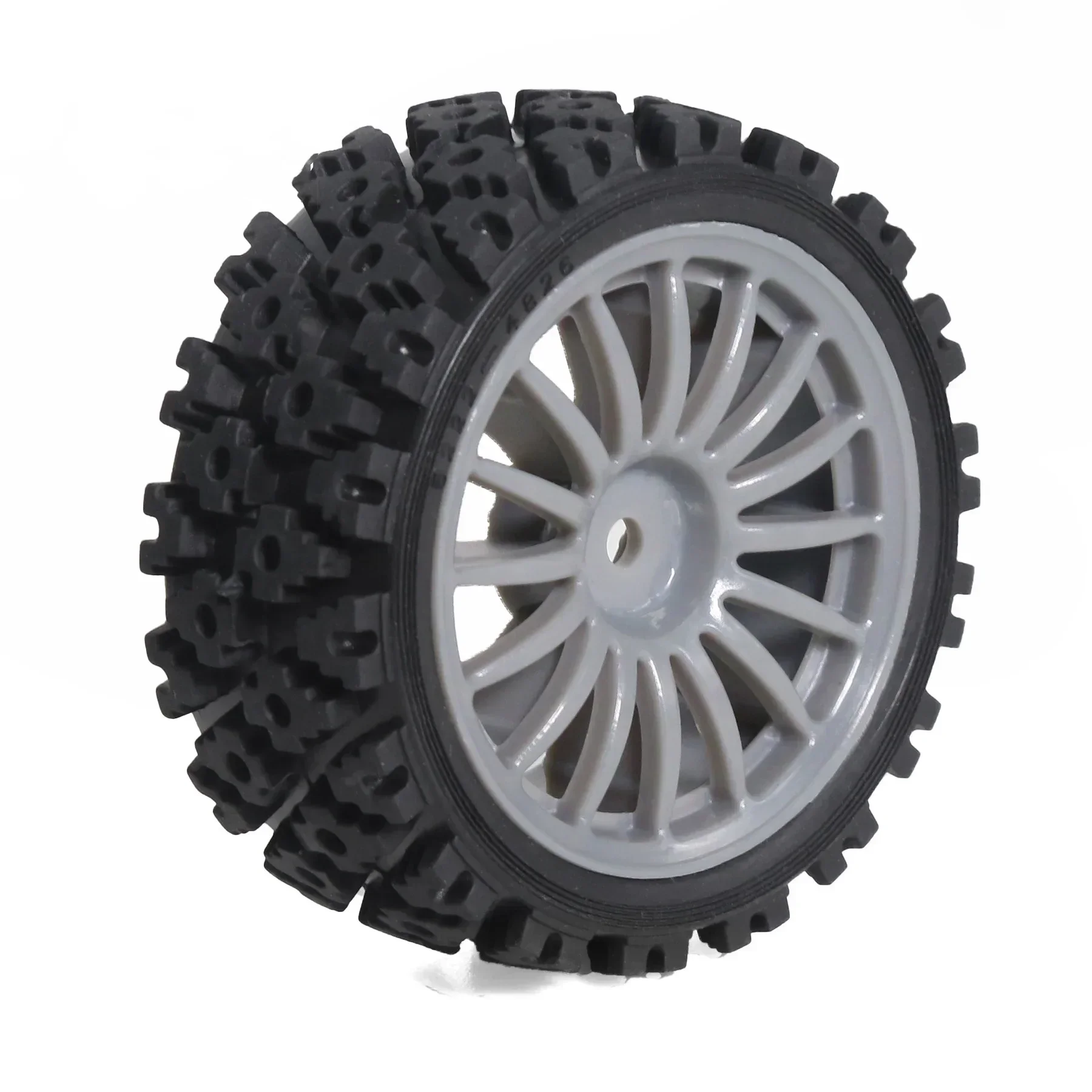 RC Auto Upgrade Onderdelen Accessoires 4 STUKS 68*28mm 1/10 RC Rally Auto Rubberen Wielen Banden Set voor Tamiya TT-01 TT-02 TT01E XV01 XV02