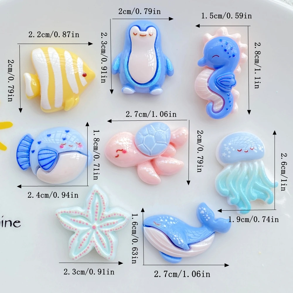 10st Kleurrijke Hars Cartoon P - Marine Aquarium Decorations recensie en prijs