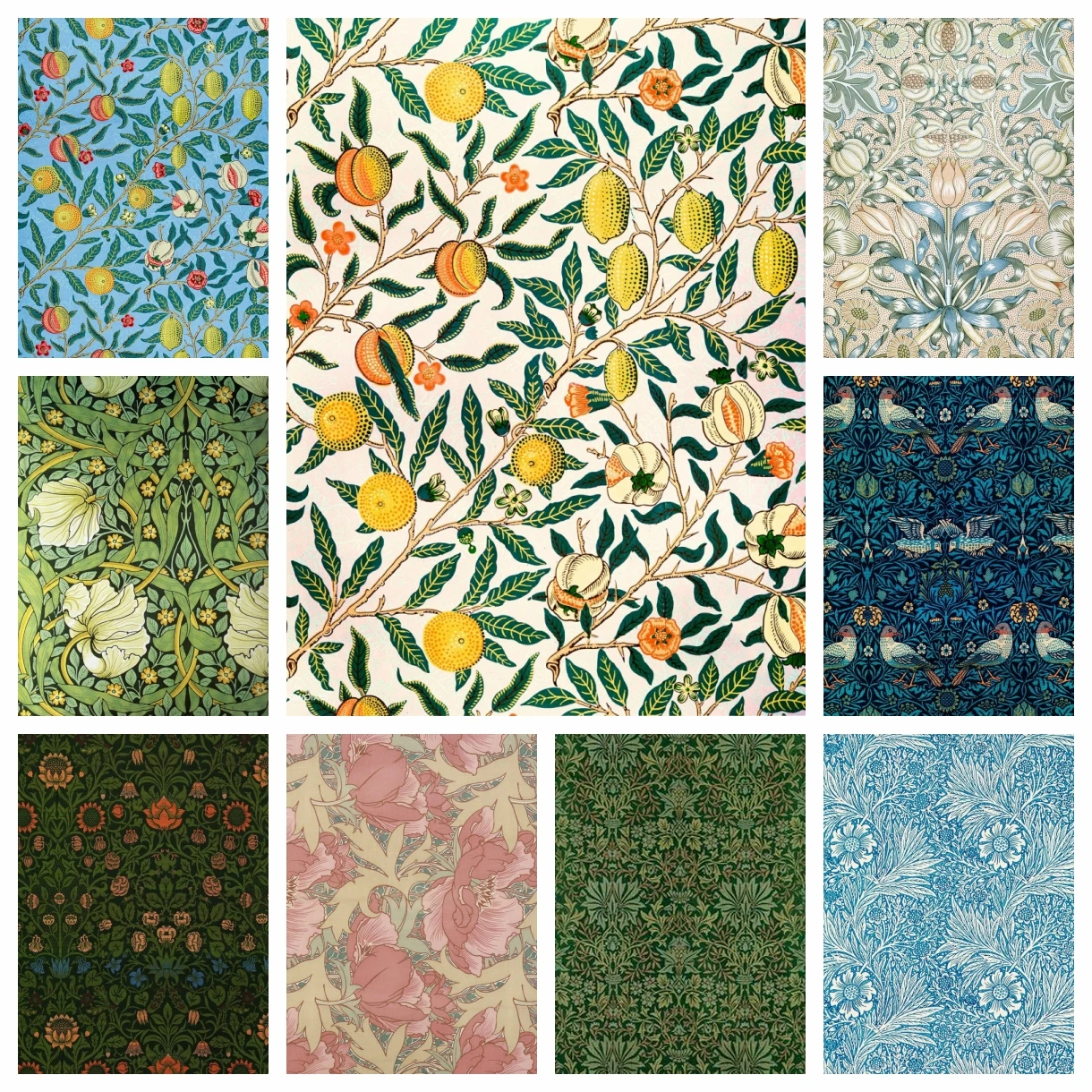 William Morris Museum DIY Diamant Malerei Kunst Kit 5D Stickerei Schmuck Vintage Blatt Blume Kreuzstich Mosaik Home Decor Geschenk