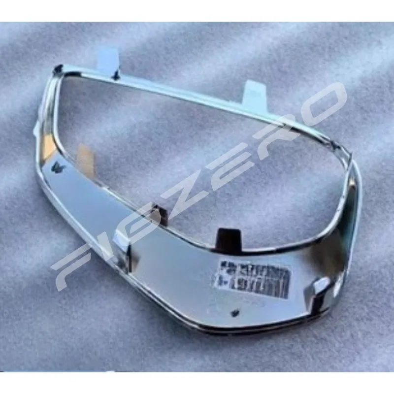 إطار ضوء الضباب الديكور مشرق قطاع المصد الأمامي بار حلقة الكسوة ل بويك فيرانو 2022 2023 اليسار اليمين كروم أسود #3