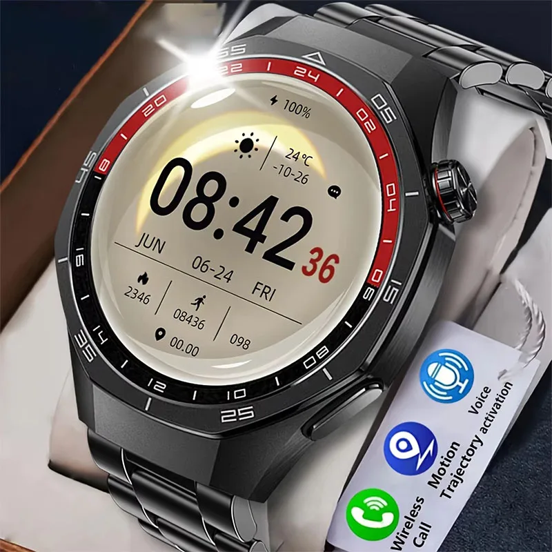 2026 New Smart Watch Bluetooth Calling Fitness Tracking Music Playback Health Monitor Smartwatch for Men Women Ht22