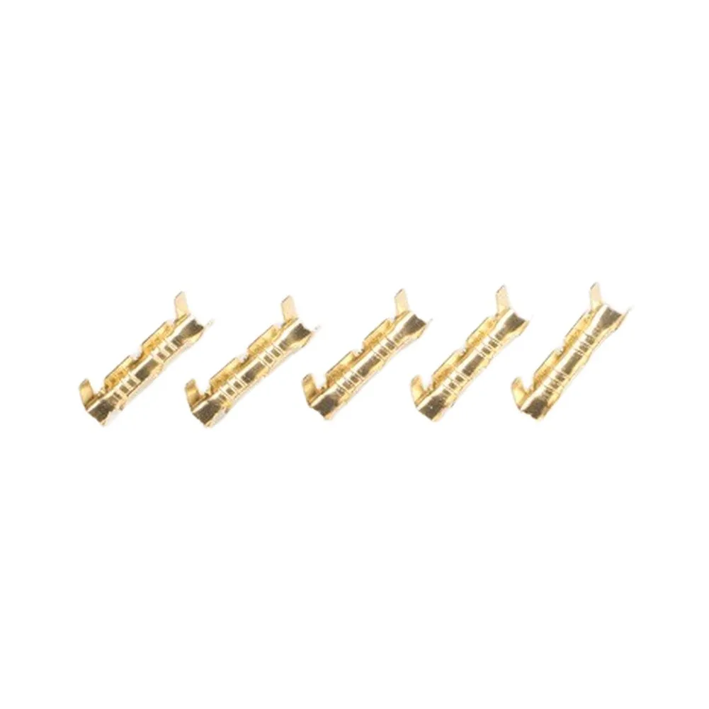 200pcs Brass 453U Type Crimp Terminals 0 5MM 1 5 Square Millimeters for Electrical Quick On/Off Switch Connections