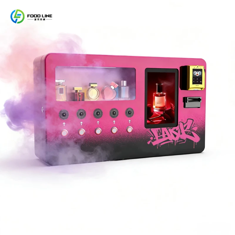 Perfume Vending Machine Smart Fragrance Spray Dispenser Self-Service Touch Screen for Hotel Reception Wholesaled