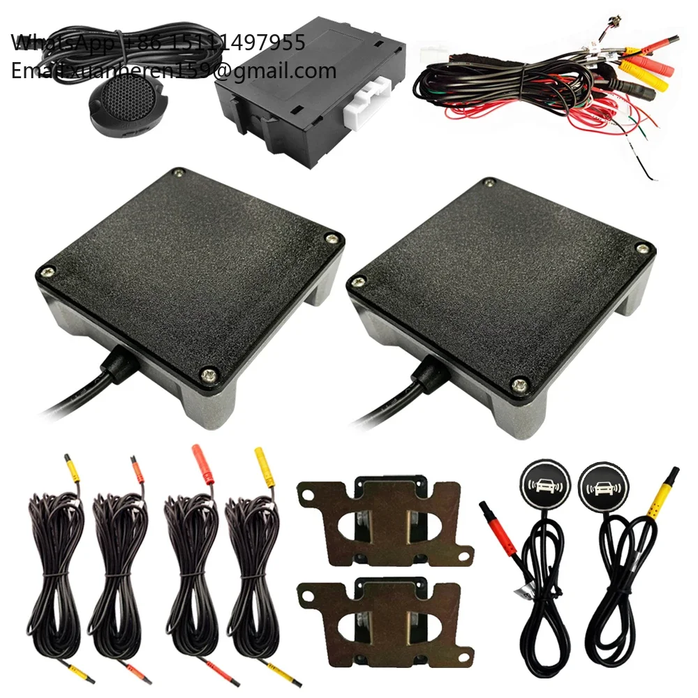 

Система обнаружения слепых зон с радарным датчиком для помощи при смене полосы движения