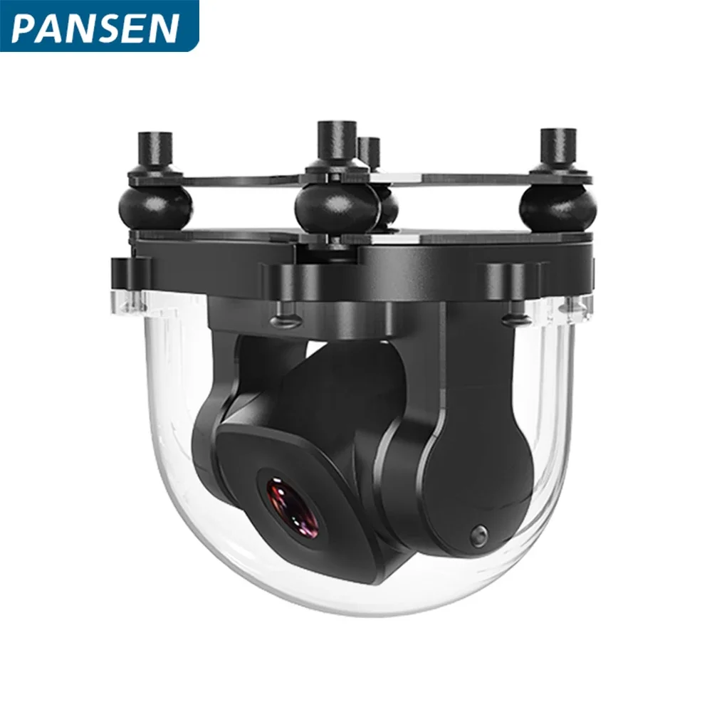 SIYI A2 Mini Ultra Wide Angle FPV Gimbal Single Axis Tilt with160 Degree FOV 1080p Starlight Camera Sensor IP67 Waterproof