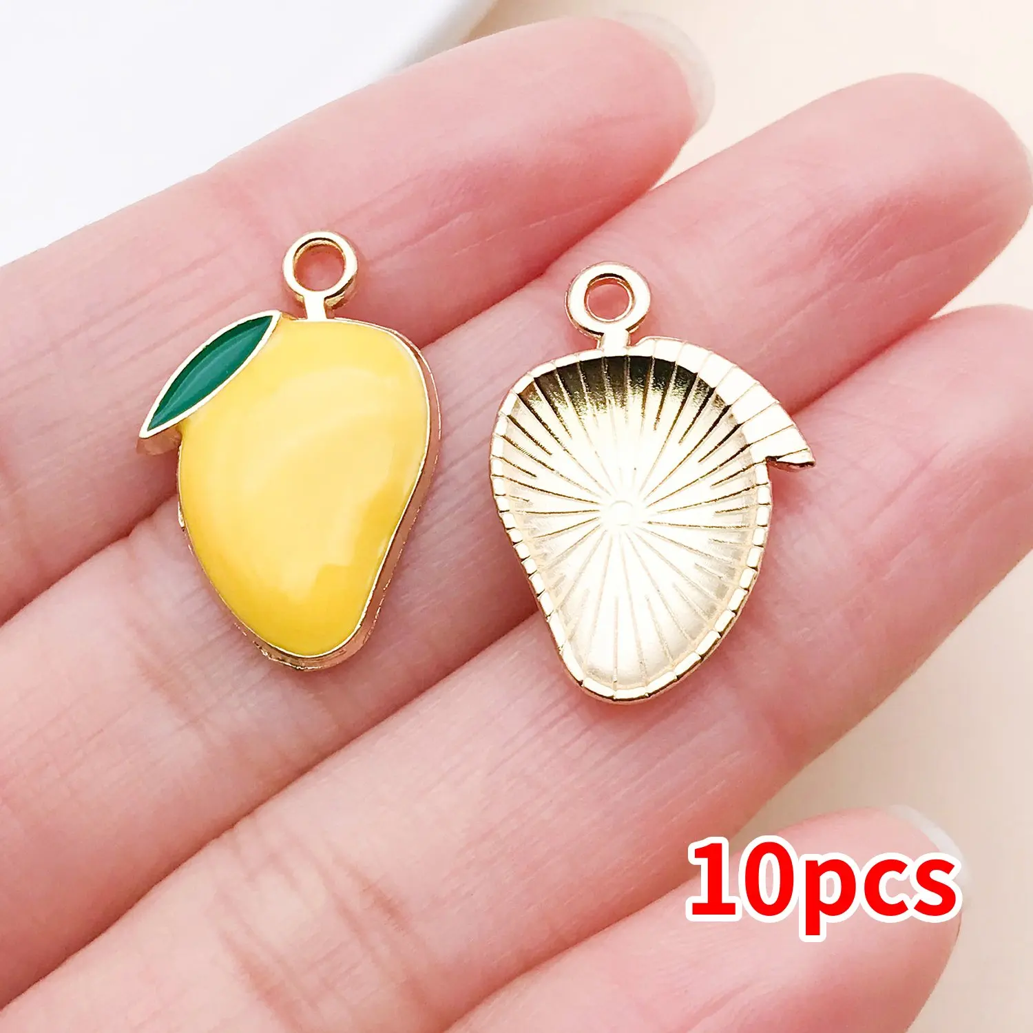 10/20pcs Enamel Charms Alloy Various Styles Pendants